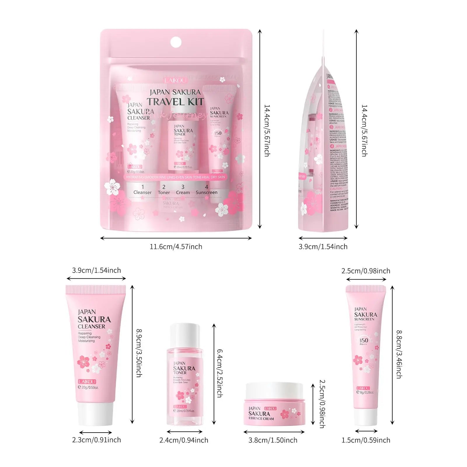 Sakura Facial Skincare Kit