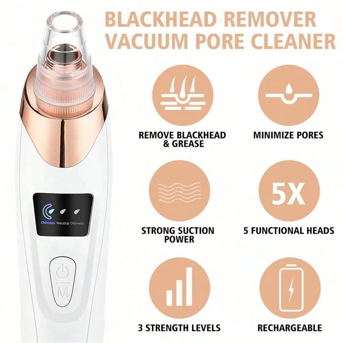 Electric Pore Cleaner & Blackhead Remover